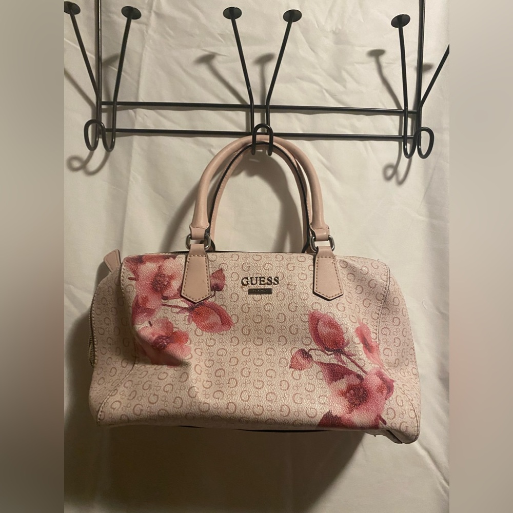 Guess floral handbag